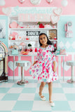 Light Hearted 3/4 Sleeve Pocket Twirl Dress - Aaria Tees Aaria Tees