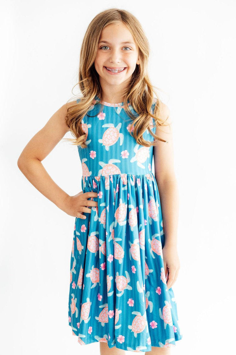 Turtley Adorable Tank Twirl Dress - Aaria Tees Aaria Tees