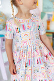 Art Class S/S Pocket Twirl Dress Aaria Tees