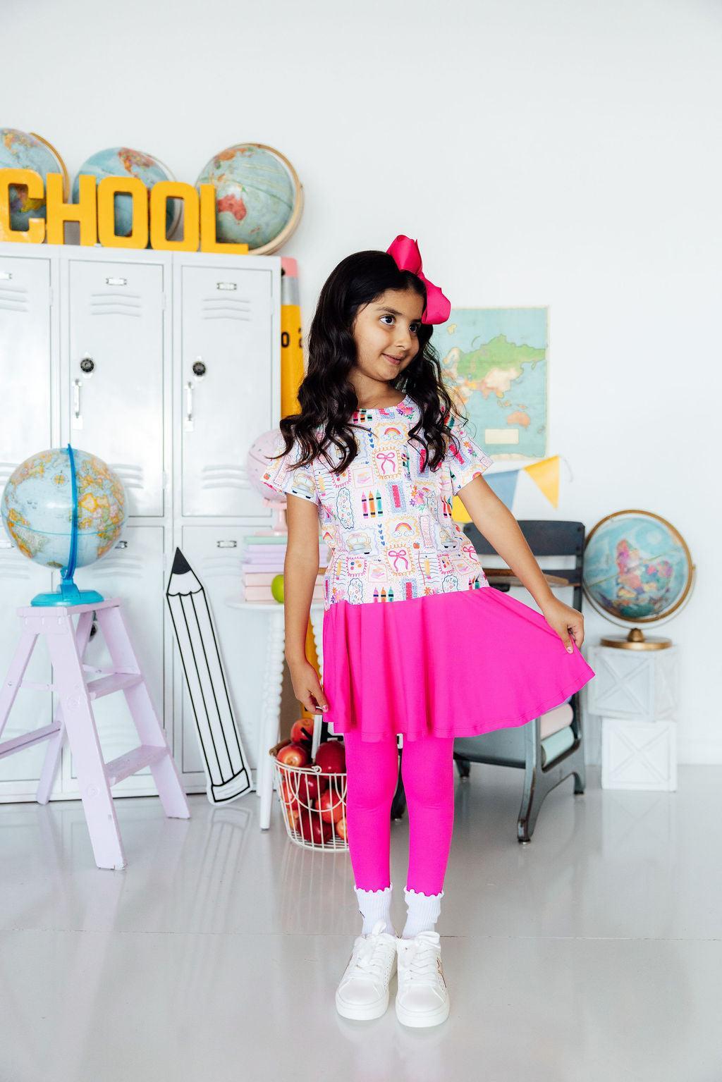 Art Class Ruffle Pocket Tee - Aaria Tees Aaria Tees