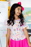 Art Class Ruffle Pocket Tee - Aaria Tees Aaria Tees