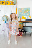 Class Act Flutter Sleeve Twirl Dress - Aaria Tees Aaria Tees