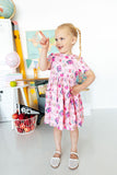 Pre-K S/S Pocket Twirl Dress - Aaria Tees Aaria Tees