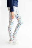 Fall Floral Leggings - Aaria Tees Aaria Tees