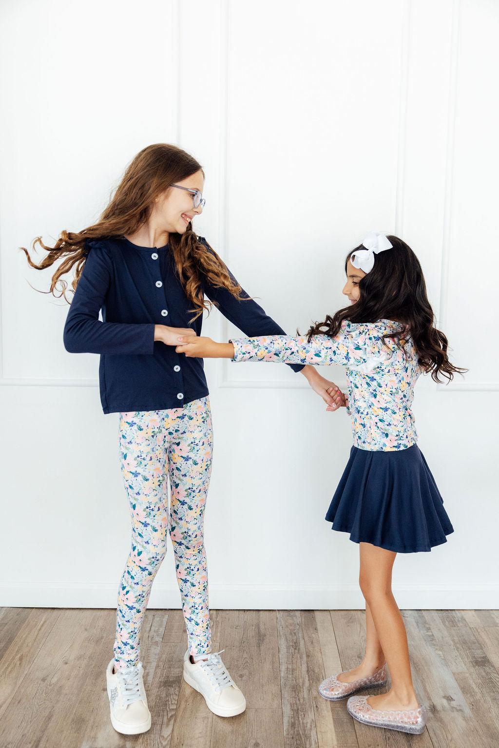 Navy Twirl Skort - Aaria Tees Aaria Tees