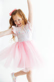 Birthday Magic Flutter Sleeve Tutu Dress - Aaria Tees Aaria Tees