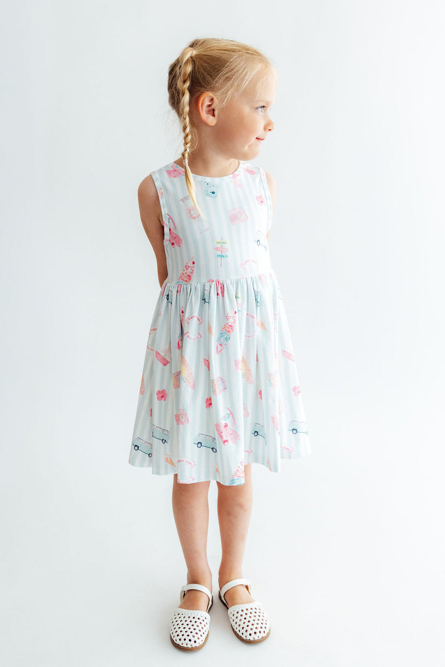 Malibu Girl Tank Twirl Dress - Aaria Tees Aaria Tees