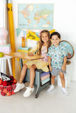 Boys Schoolyard Stomp S/S Polo - Aaria Tees Aaria Tees
