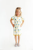 Pineapple Pom Pom Dress - Aaria Tees Aaria Tees