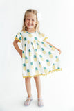 Pineapple Pom Pom Dress - Aaria Tees Aaria Tees