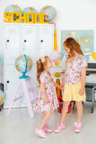 Playground Princess S/S Pocket Twirl Dress - Aaria Tees Aaria Tees
