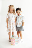 Boys Party Pups S/S Polo - Aaria Tees Aaria Tees