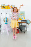 Playground Princess S/S Ruffle Pocket Tee - Aaria Tees Aaria Tees