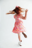 Spooktacular Flutter Sleeve Twirl Dress - Aaria Tees Aaria Tees