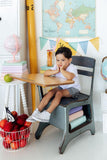 Boys White S/S Polo - Aaria Tees Aaria Tees