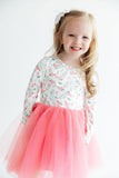 Country Christmas L/S Tutu Dress - Aaria Tees Aaria Tees