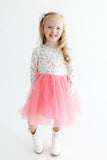 Country Christmas L/S Tutu Dress - Aaria Tees Aaria Tees