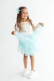 Pumpkin Spice Pups L/S Tutu Dress - Aaria Tees Aaria Tees