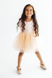 Gingham Pumpkins L/S Tutu Dress - Aaria Tees Aaria Tees