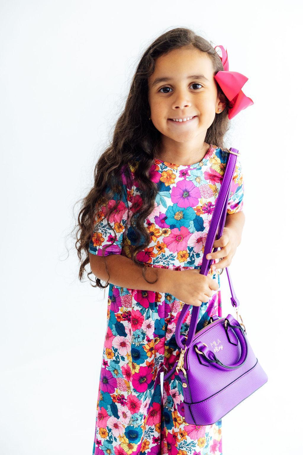 Retro Bloom Wide Leg Jumpsuit - Aaria Tees Aaria Tees