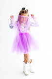 Tied with a Boo L/S Tutu Dress - Aaria Tees Aaria Tees