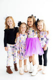 Tied with a Boo Leggings - Aaria Tees Aaria Tees