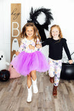 Tied with a Boo L/S Tutu Dress - Aaria Tees Aaria Tees