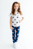 Auburn Blue Aubie Leggings - Aaria Tees Aaria Tees