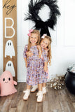 Ghouls Just Want to Have Fun 3/4 Sleeve Pocket Twirl Dress Aaria Tees