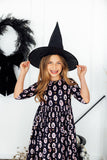 Hocus Pocus 3/4 Sleeve Pocket Twirl Dress - Aaria Tees Aaria Tees