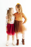 Turkey Trot L/S Tutu Dress - Aaria Tees Aaria Tees