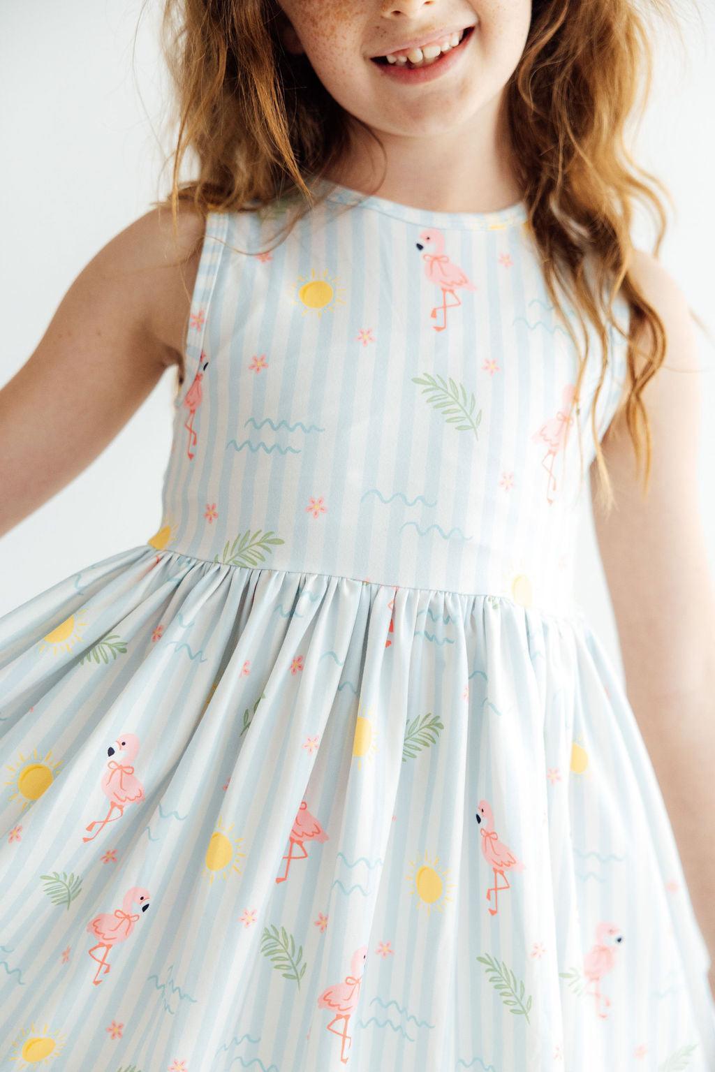 Beach Bum Tank Twirl Dress - Aaria Tees