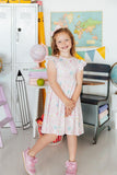 Apple of My Eye Flutter Sleeve Twirl Dress - Aaria Tees Aaria Tees