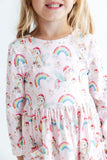 Christmas Magic L/S Pocket Twirl Dress - Aaria Tees Aaria Tees