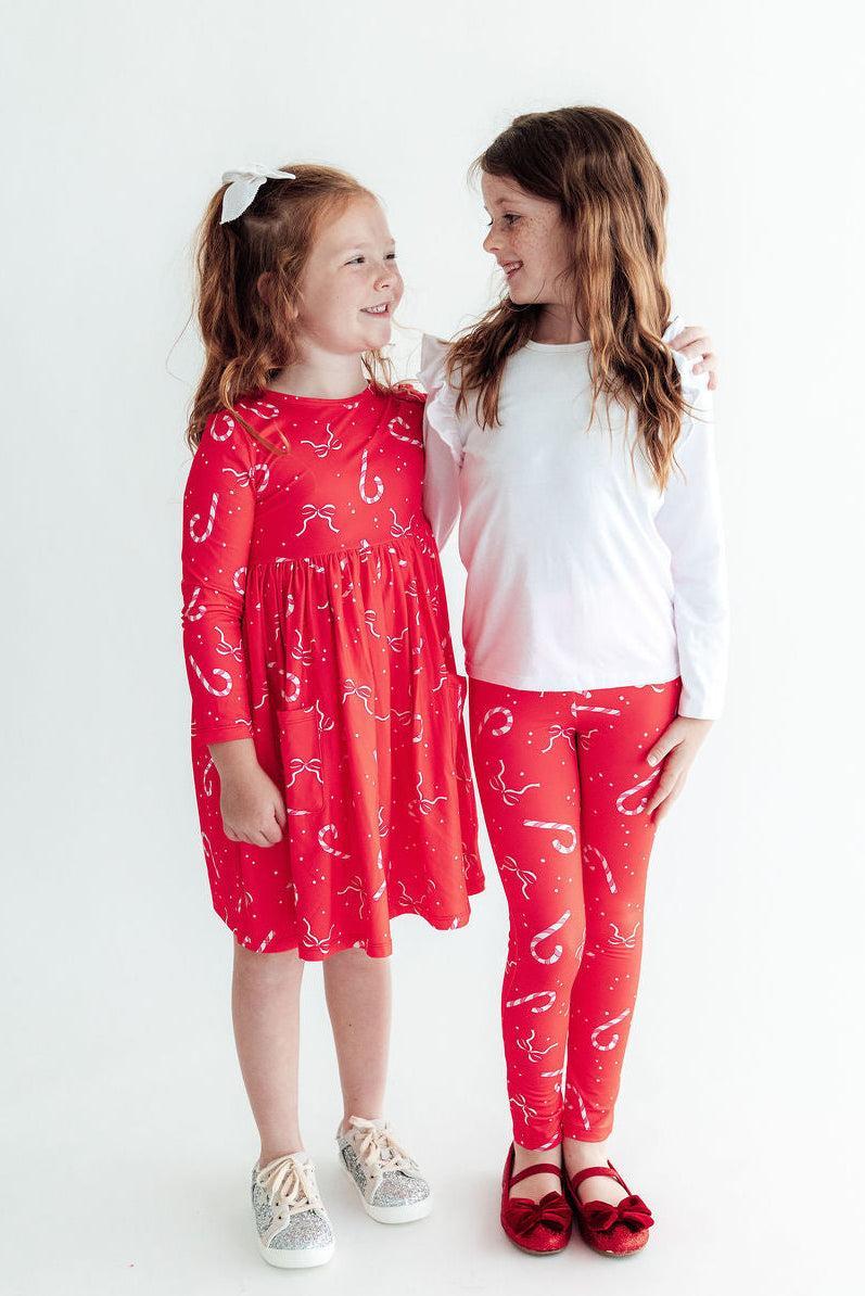 Peppermint Dreams Leggings - Aaria Tees Aaria Tees