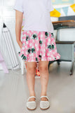Southlake Carroll Gingham Dragons Ruffle Twirl Skort - Aaria Tees Aaria Tees