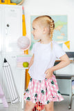 Southlake Carroll Gingham Dragons Ruffle Twirl Skort - Aaria Tees Aaria Tees