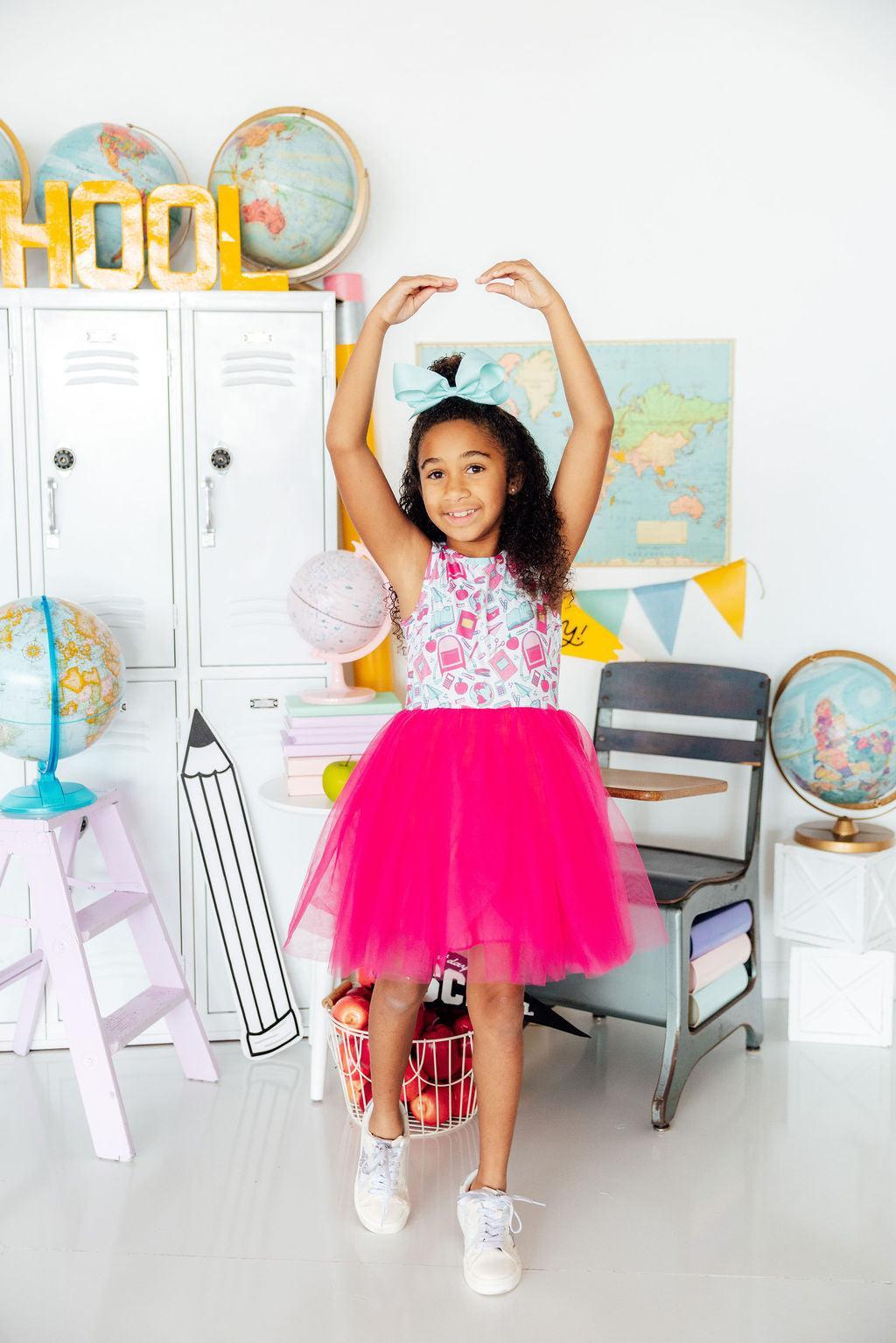 Top of the Class Tank Tutu Dress - Aaria Tees Aaria Tees