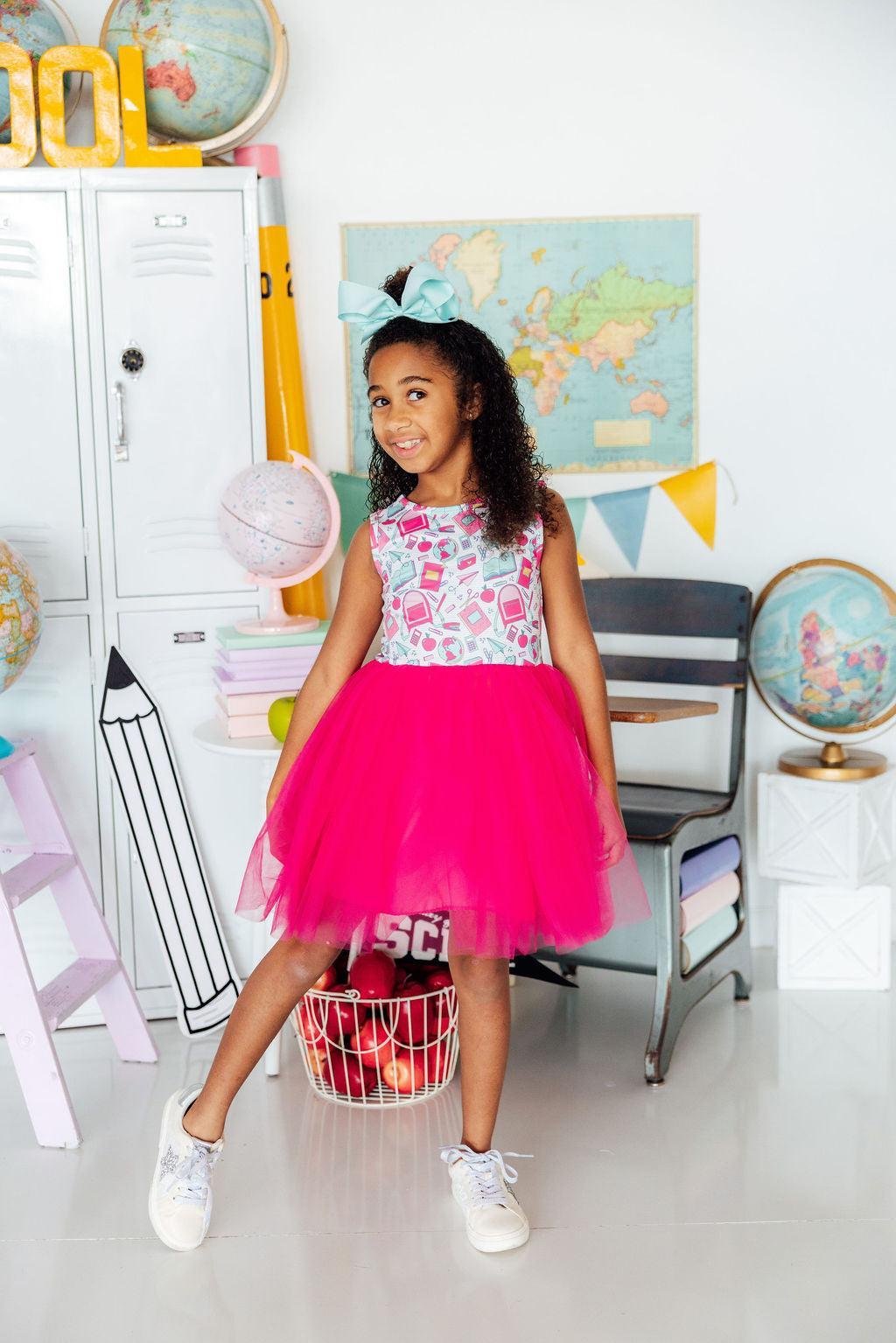 Top of the Class Tank Tutu Dress - Aaria Tees Aaria Tees