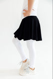 Black & White Twirl Skegging - Aaria Tees Aaria Tees