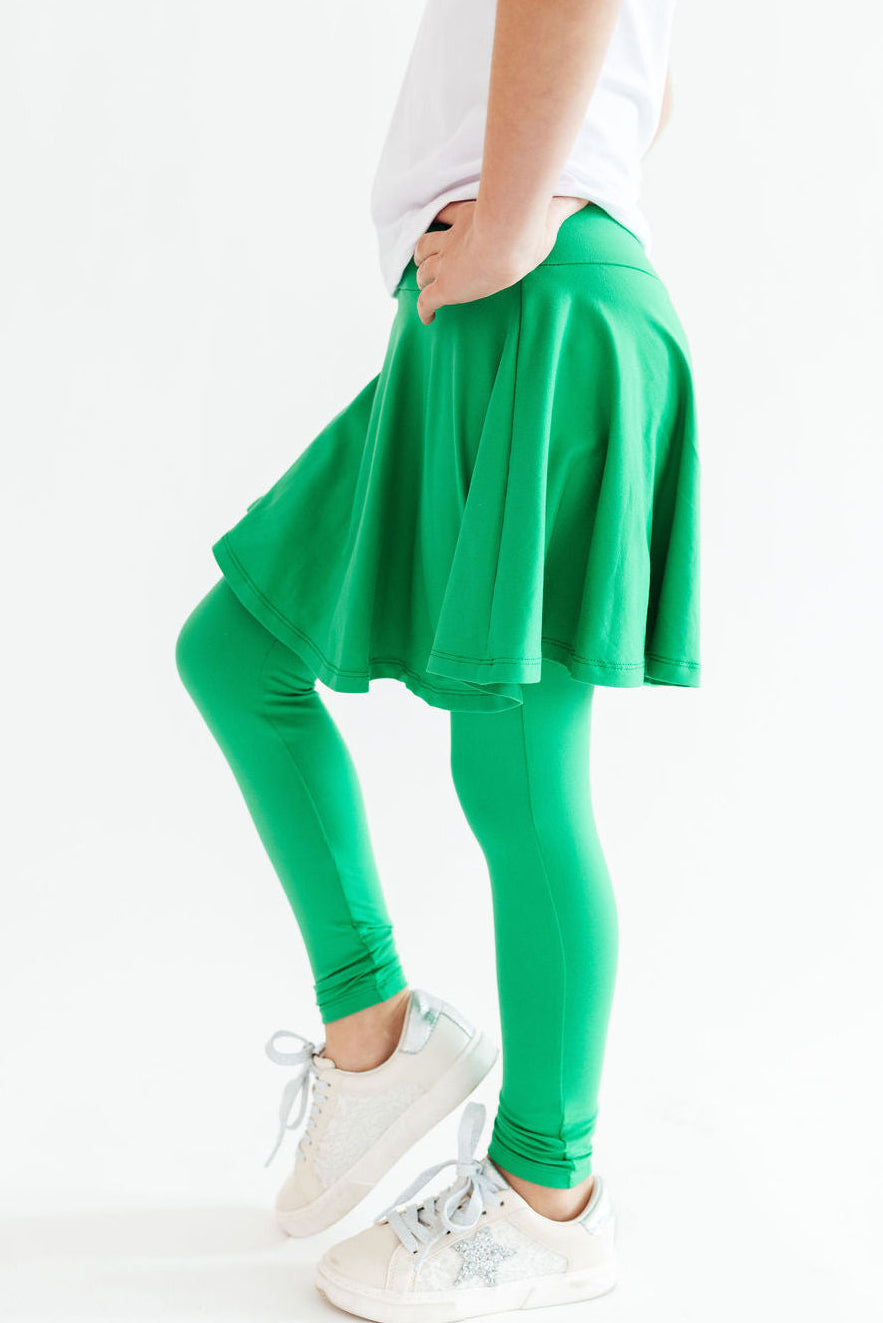 Kelly Green Twirl Skegging - Aaria Tees Aaria Tees