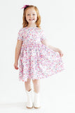 Whimsical Woods S/S Pocket Twirl Dress - Aaria Tees Aaria Tees
