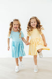 Bluebird S/S Pocket Twirl Dress - Aaria Tees Aaria Tees