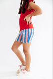 All-American Girl Twirl Shorts - Aaria Tees Aaria Tees