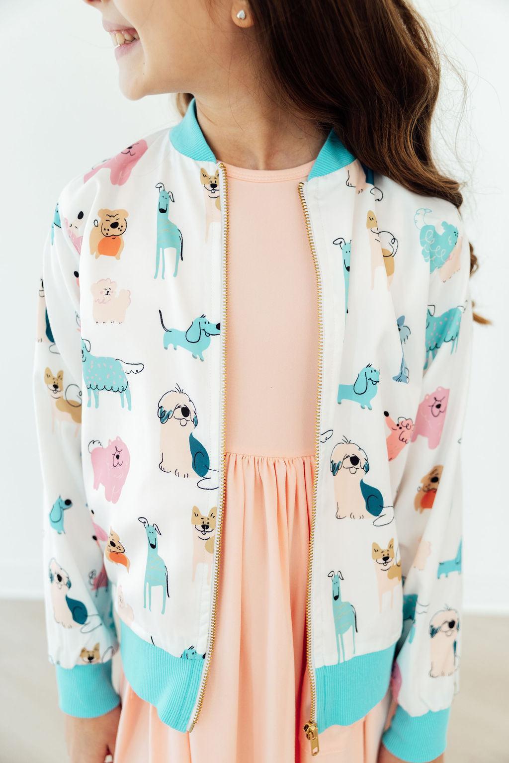 Puppy Pals Satin Jacket - Aaria Tees Aaria Tees