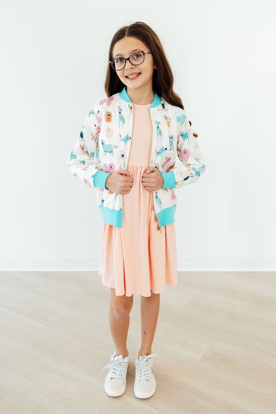 Puppy Pals Satin Jacket - Aaria Tees Aaria Tees