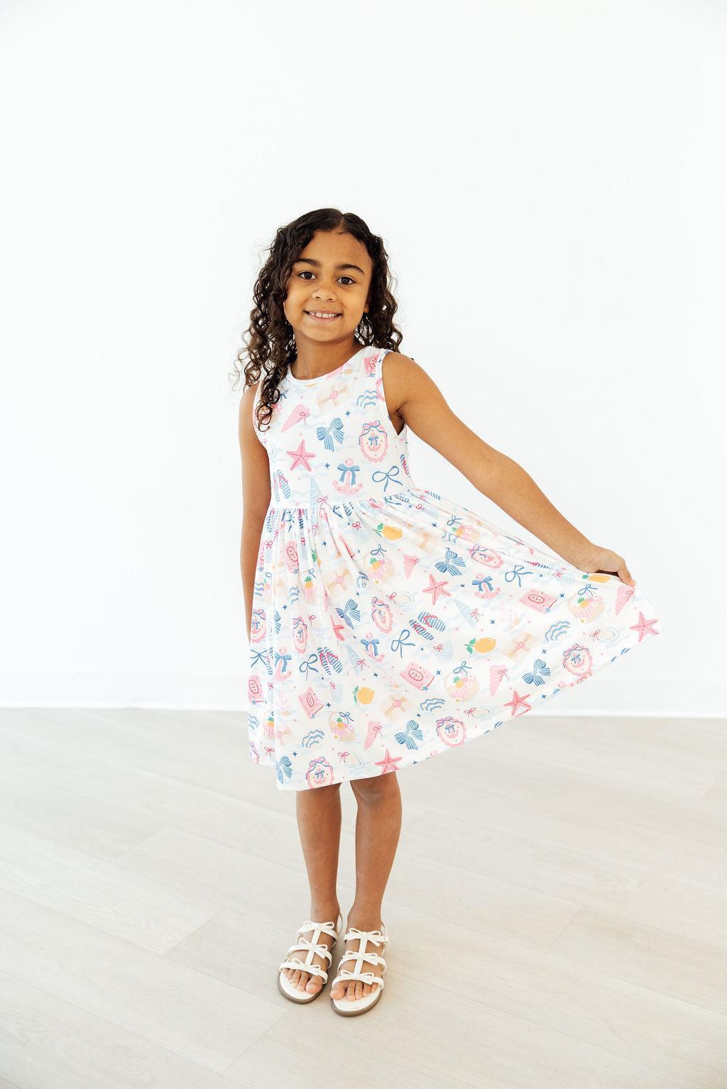 Seaside Sweetheart Tank Twirl Dress - Aaria Tees Aaria Tees