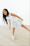 Unicorn Queen Ruffle Twirl Skort - Aaria Tees Aaria Tees