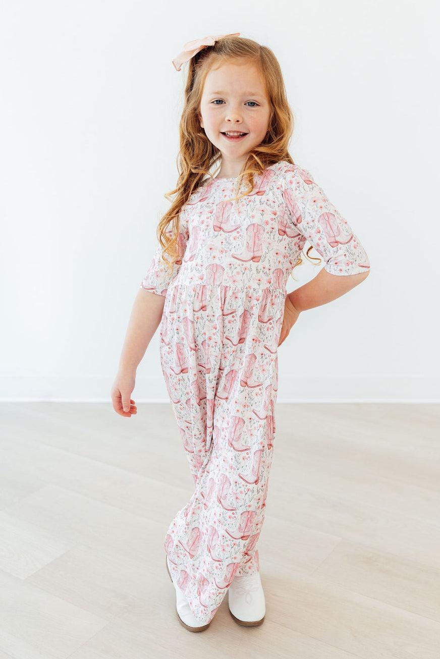 Country Girl Wide Leg Jumpsuit - Aaria Tees