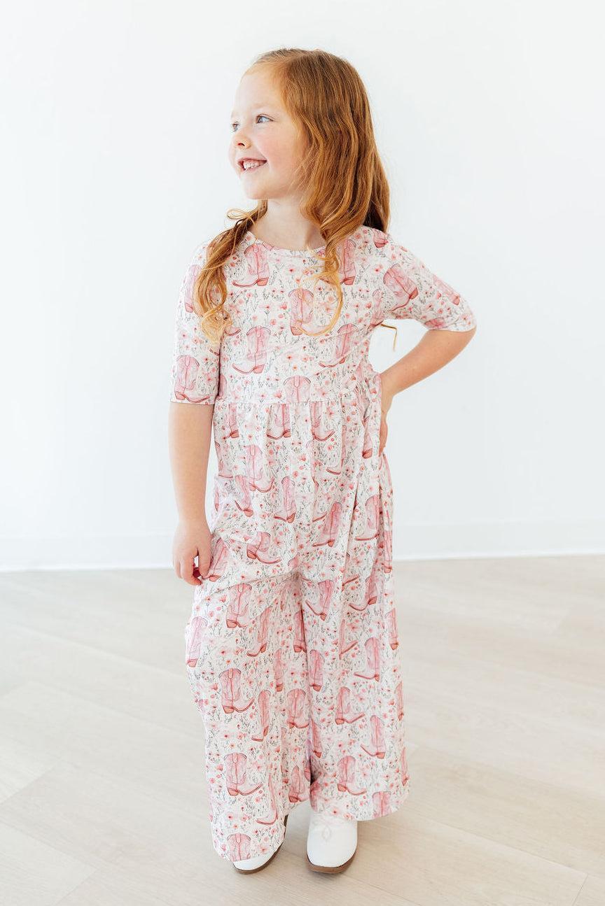 Country Girl Wide Leg Jumpsuit - Aaria Tees Aaria Tees